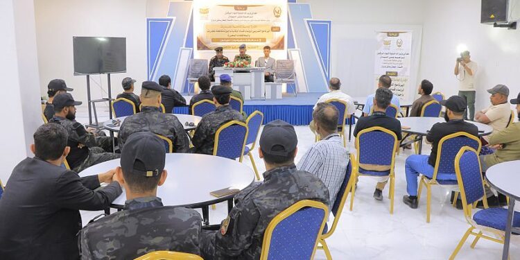 برنامج تدريبي لرؤساء أقسام الوقاية بأجهزة مكافحة المخدرات بالمحافظات المحررة