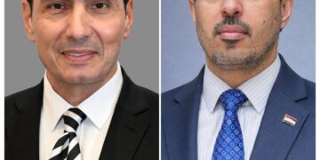 وزير الشباب والرياضة يبحث مع  نظيره المصري تعزيز التعاون المشترك