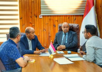 الخنبشي يلتقي وفد مكتب المبعوث الأممي ويناقش مع الـ UNDP المشاريع التنموية بحضرموت