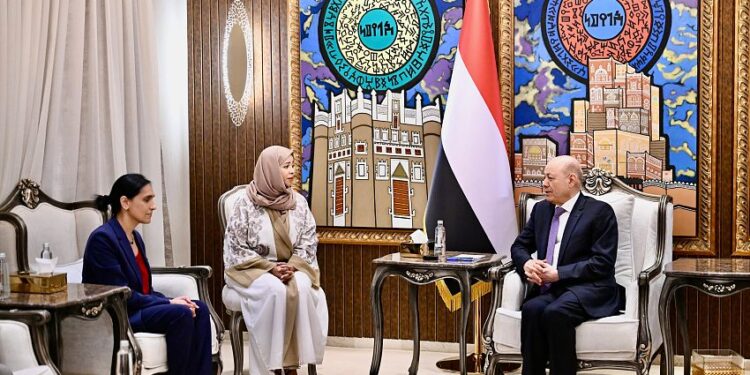 العليمي يؤكد اولوية العمل على اغلاق ملف الوكلاء في اي اتفاق مع ايران