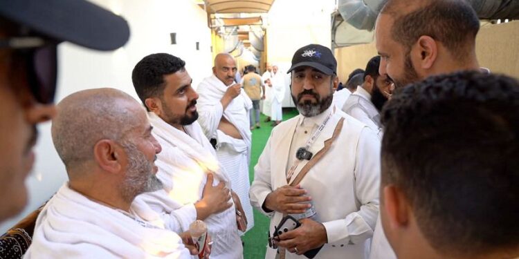 وكيل وزارة الاوقاف المساعد يتفقد اوضاع الحجاج في مشعر منى