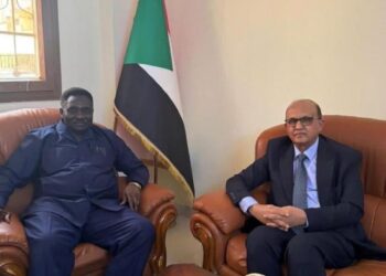 السفير المداوي يبحث مع   ترتيبات استئناف عمل البعثة بالخرطوم
