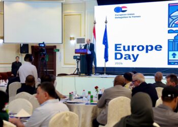 رئيس الوزراء  يشارك في الاحتفال  بيوم أوروبا في عدن
