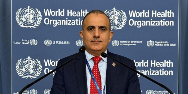 بحيبح يدعو المجتمع الدولي إلى تعزيز الشراكة لدعم القطاع الصحي في اليمن