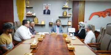 محافظ عدن يشيد بالدور الإغاثي والإنساني للجنة الدولية للصليب الأحمر