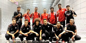 بعثة المنتخب الوطني تصل العاصمة القطرية الدوحة