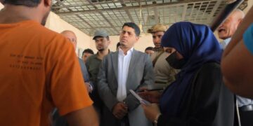 وزير حقوق الإنسان يطّلع على أوضاع النزلاء في السجن المركزي بعدن
