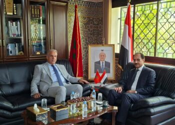 السفير الأصبحي يستقبل مدير وكالة بيت مال القدس الشريف ويشيد بدورها في صون التراث المقدسي