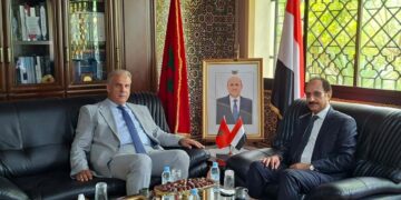 السفير الأصبحي يستقبل مدير وكالة بيت مال القدس الشريف ويشيد بدورها في صون التراث المقدسي