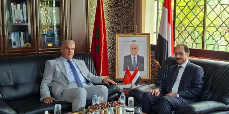 السفير الأصبحي يستقبل مدير وكالة بيت مال القدس الشريف ويشيد بدورها في صون التراث المقدسي