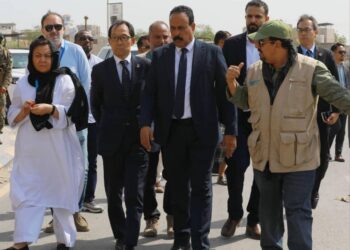 السفير الياباني يبحث تعزيز العلاقات مع وزراء الماليه والداخليه والاشغال ورئيس مصلحه الجمارك