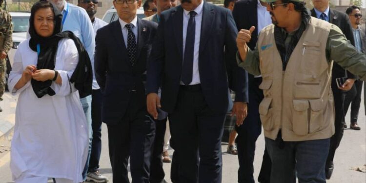 السفير الياباني يبحث تعزيز العلاقات مع وزراء الماليه والداخليه والاشغال ورئيس مصلحه الجمارك