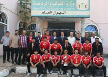 البكري يُكرّم بعثة منتخب كرة اليد لتحقيقه برونزية البطولة الدولية ببنجلاديش