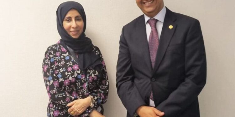 وزيرة التخطيط تبحث مع مدير عمليات الخليج واليمن بالبنك الاسلامي تعزيز التعاون التنموي