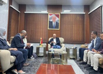 الشرجبي يبحث مع مؤسسة فريدريش إيبرت   التعاون في مجالات المياه والبيئة والمناخ