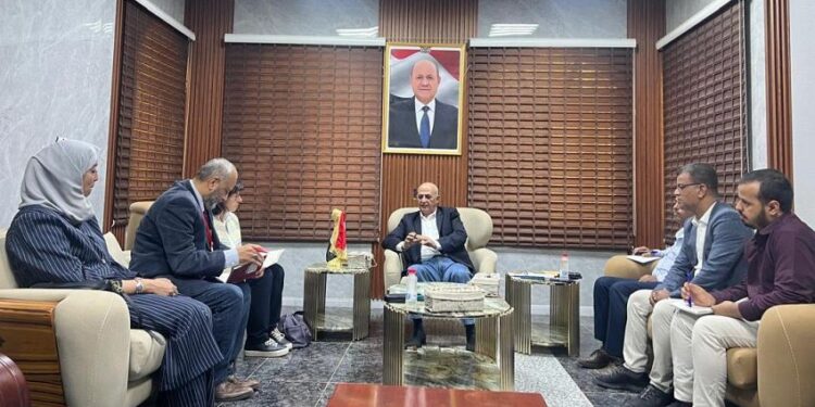الشرجبي يبحث مع مؤسسة فريدريش إيبرت   التعاون في مجالات المياه والبيئة والمناخ