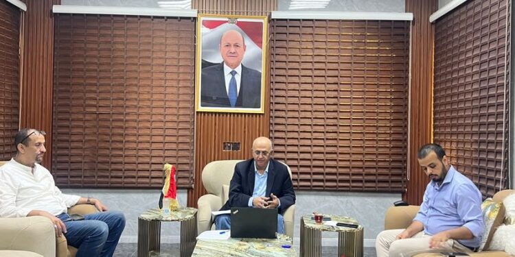 الشرجبي يبحث مع منظمة التعاون الاقتصادي والتنمية دعم قطاع المياه والتكيف المناخي