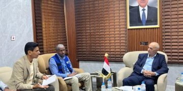 الشرجبييبحث مع  الهجرة الدولية تعزيز التعاون ودعم مشاريع المياه
