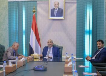الصبيحي يودع السفير الأمريكي لانتهاء فترة عمله