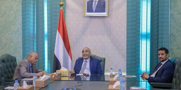 الصبيحي يودع السفير الأمريكي لانتهاء فترة عمله