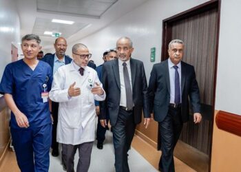 الصبيحي يشيد بدور جامعة عدن و يتفقد  مستشفى الامير محمد بن سلمان