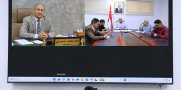 اجتماع لجنة تسيير مشروع إنشاء المعهد الصناعي والتجاري بعدن