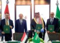 رئيس الوزراء  يشهد توقيع اتفاقية الدعم السعودي لتشغيل محطات الكهرباء