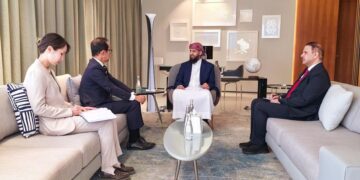 المحرّمي يلتقي سفير اليابان ويؤكد أهمية الشراكة التنموية لتعزيز مسار التعافي