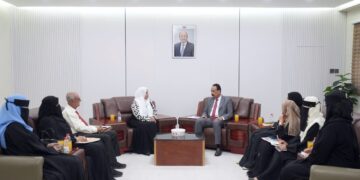 وزير الأشغال وشؤون المرأة يناقشان خطوات عملية لتعزيز التعاون