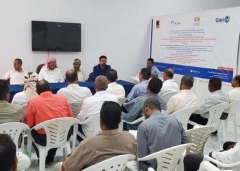 تدشين   مشروع تعزيز تغطية التطعيم للأطفال غير المحصنين بوادي حضرموت