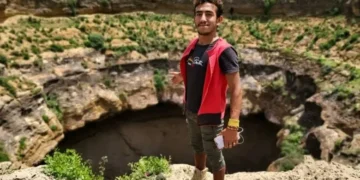 العثور علي جثة “سبايدر مان اليمن” داخل فوهة بركان حرضة دمت بالضالع