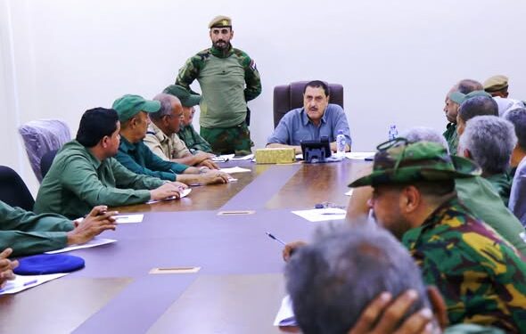 مدير أمن عدن   يؤكد  علي تنفيذ قرارات اللجنة الأمنية بحزم.