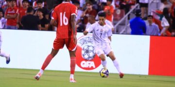 اليمن الي امم اسيا بالفوز علي لبنان 2-0