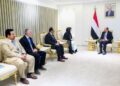 رئيس الوزراء يبحث مع  مديرة مكتب (UNOPS) سير العمل في مشاريع البنيه التحتيه