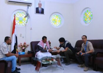 مفتاح يطّلع على خطط تدخلات منظمة إكسبت اليابانية ومشاريعها المنفذة بمارب