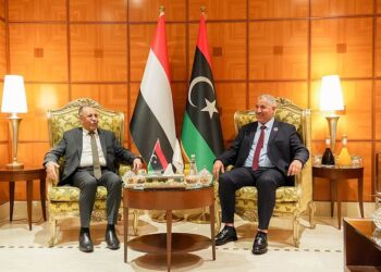 وزير الصناعة يبحث مع نظيره الليبي تعزيز التعاون في المجالات الصناعية والتعدينية والتقنية