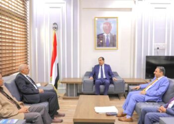 البكري يناقش مع رئيس جامعة إقليم سبأ انشاء كلية للتربية الرياضية