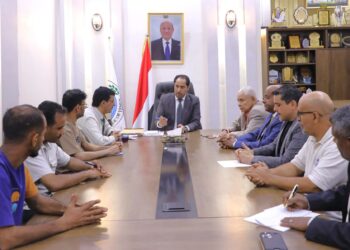 البكري يناقش مع منظمة “هلب كود” الإيطالية تقييم البرامج المشتركة