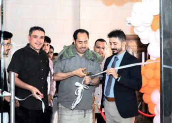 البكري يفتتح الصالة الرياضية بسكن بازرعة للطالب الجامعي بعدن