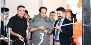 البكري يفتتح الصالة الرياضية بسكن بازرعة للطالب الجامعي بعدن