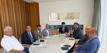 هيئة التشاور تناقش مع أمناء عموم الاحزاب  القوى السياسية مستجدات الأوضاع المحلية