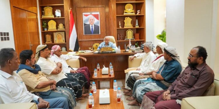 الخنبشي يؤكد دعم جهود الهيئة الحضرمية لإصلاح ذات البين في ترسيخ السلم المجتمعي