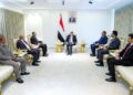 رئيس الوزراء  يلتقي رئيس وأعضاء اللجنة العليا للمناقصات والمزايدات