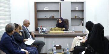 وزيرة التخطيط تبحث مع منسق الشؤون الانسانية  تعزيز التنسيق ودعم أولويات التنمية