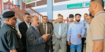 وزير النقل يتفقد عدداً من قطاعات الوزارة  ويطلع على سير النشاط الملاحي والجوي