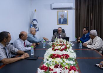 اليافعي يناقش مع مركز عدن للدراسات التاريخية تعزيز التعاون البحثي