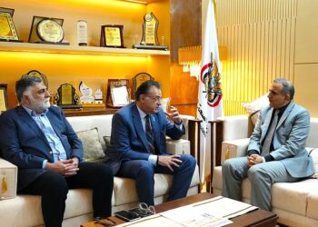 بحيبح يبحث مع منظمة الصحة العالمية تعزيز الدعم الفني وبناء النظام الصحي