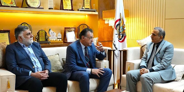 بحيبح يبحث مع منظمة الصحة العالمية تعزيز الدعم الفني وبناء النظام الصحي