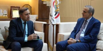 وزير الصحة يبحث مع ممثل اليونيسيف تطوير الدعم الموجه للقطاع الصحي