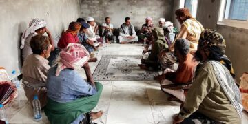 وكيل  حضرموت  يتفقد الأوضاع الأمنية بمديرية بروم ميفع